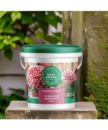 Gaia Green 2-8-4 Power Bloom Fruit & Flower Fertilizer 2kg Bucket - Buy Online on GoSupps.com