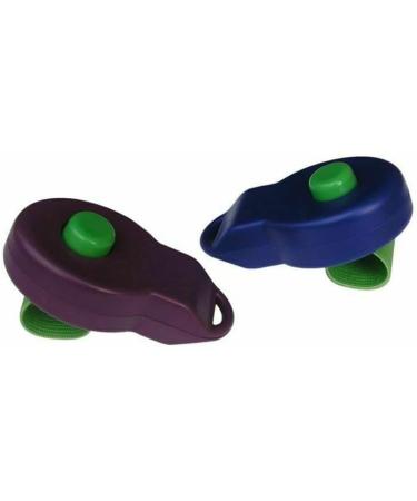 Multibao Dog Pet Training Clicker Trainer Teaching Tool Puppy With Finger Holder (Purple) - Buy Online on GoSupps.com