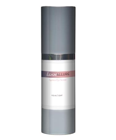 LUX Allure Ageless Eye Serum- Premium Under Eye Treatment- Advanced Anti-Aging Formula Restores Hydration and Youthful Glow to Skin (.5 ounce)