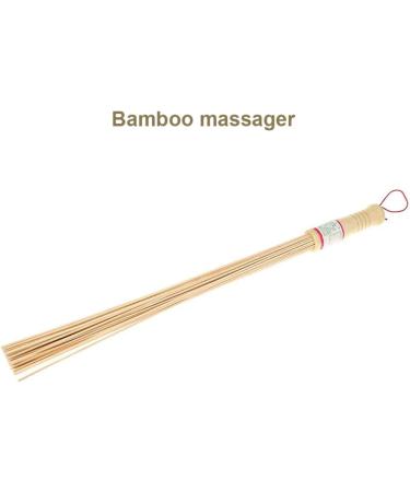Natural Bamboo Massage Devices - Back & Neck Tappers Stick & Hammer Health Tools - Buy Online on GoSupps.com
