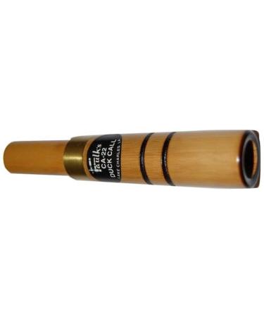 Faulk's Game Calls Special Bamboo Cane Duck Call CA-22, Brown
