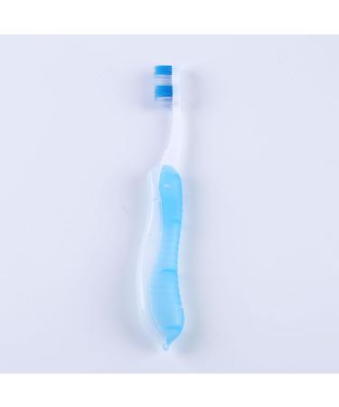 Healeeved 50-Piece Adult & Children's Travel Toothbrush Set - Soft Bristles Foldable Design & Dental Floss Picks - Perfect Outdoor Gifts for Kids - Buy Online on GoSupps.com