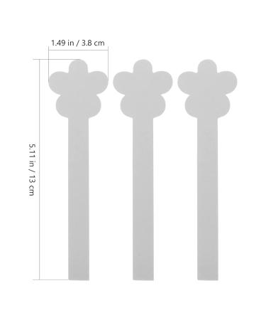 Healifty Flower Shape Perfume Test Strips - 50pcs Blank Fragrance Testers for Essential Oils - White Parfum Tester Strips for Scent Testing - Buy Online on GoSupps.com