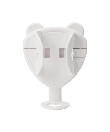 Onghahyis toothbrush holder electrical toothbrush holding wall assembly stand elastic protect dry holding traceless toothbase bath accessories (color: c)