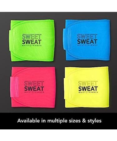 Sports Research Sweet Sweat Waist Trimmer - Small Neon Pink | Increase Stomach Temp for Water Weight Loss - Buy Online on GoSupps.com