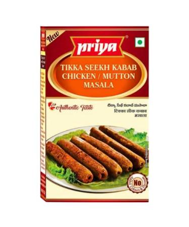 Priya Foods Priya Tikka Seekh Kabab BBQkruidenmix 50 g