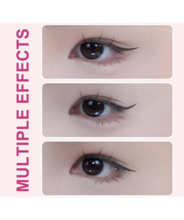  Mciluyaiio Integrated rotating eyeliner stamp pen dual liquid head precision eyeliner stamp easy one-stroke application water and smudge resistant (brown) - Buy Online on GoSupps.com