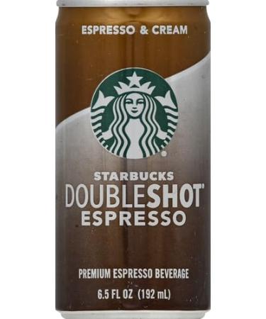 Buy Starbucks Doubleshot Espresso and Cream - 6.5 Fl Oz | International Shipping Available - Buy Online on GoSupps.com