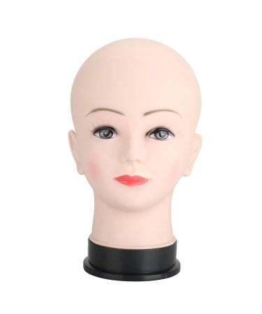 Shop window doll head hairstyling training head soft window doll head massage make-up exercise head MO cosmetics training wig hat display