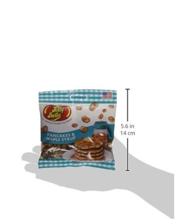 Jelly Belly 66318 Pancakes & Maple Syrup Flavor Jelly Beans - 3.1 Oz - Buy Online on GoSupps.com