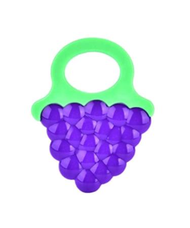 Silicone Fruit Teething Toy for Infants & Toddlers - BPA-Free, Freezer-Safe, Soothing Teether - Buy Online on GoSupps.com