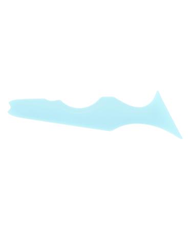 FRCOLOR 2pi ces Applicateur De Mascara Silicone Avec Pochoirs Eyeliner Sourcils Outil De Maquillage Pratique Et Confortable Pour D butants