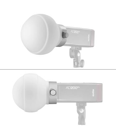 Godox ML-CD15 Diffusion Dome Kit with 3 Adapters for Godox V1C V1S V1N, AD200PRO - Flash Light Diffuser for Godox Mount Lights - Buy Online on GoSupps.com