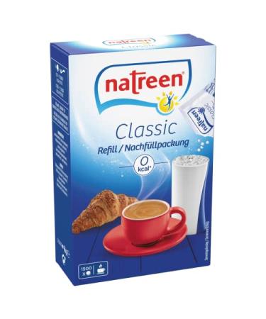 Natreen Sweetener Classic Bundle - 1500 Fine Sweet Refill & 250ml Liquid - Perfect for Healthy Sweetening | International Shipping Available - Buy Online on GoSupps.com
