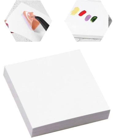 Ssguopte Nail Color Paper Palettes Waterproof Disposable Glue Paper Manicure Polish Mixing Tray - Buy Online on GoSupps.com
