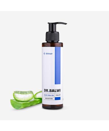 Dr. Balwi Gel l'aloe vera 98 % pour cheveux et cuir chevelu - Soin hydratant contre la s cheresse et les d mangeaisons - Renforce les racines des cheveux et favorise la croissance des cheveux - Sans