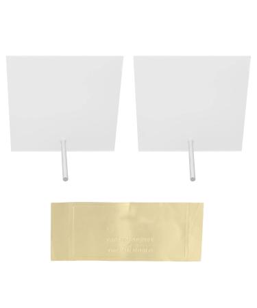 2PC Nail Art Display Board | Premium Acrylic Stand for Artificial Nails | Perfect for Salon & Home Use - Buy Online on GoSupps.com
