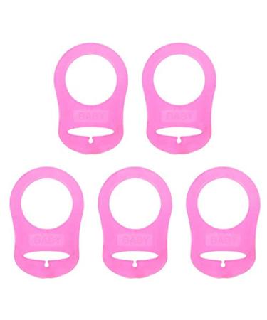 hero-s Pacifier Holder Clip Adapter Button Style Pacifier Adapter DIY Accessories Cutting Dies for Card Making 5pcs