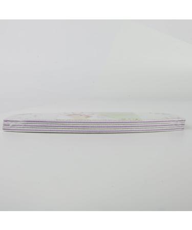 URAQT 6PCS Professional Nail Files 100/180 Grit Double-Sided Emery Board Washable Nail Buffer Files Curved Fingernail Files for Nail Grooming and Styling - Buy Online on GoSupps.com