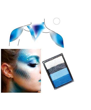 Bodypainting Colors Body Paint Make Up Paint for Body Blue White Grey Water Based