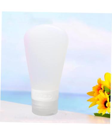 DOITOOL 2pcs Shower Gel Bottles Refillable Bottles Travel Bottle Leak Proof Travel Containers White Whitex2pcs Size 1x2pcs - Buy Online on GoSupps.com