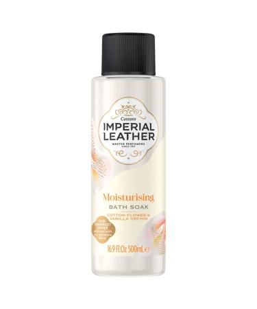 Imperial Leather Leather Moisturising Bath Soak Cotton Flower & Vanilla Orchid 500ml Vanilla 500 ml (Pack of 1)