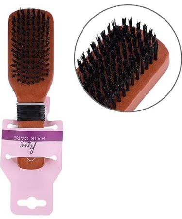 Long + Wide Paddle Bristle Brush Set - Boar and Nylon Bristle Hair Brushes for Afro Curly Hair - Soft Bristle Brush for Women and Men - Buy Online on GoSupps.com