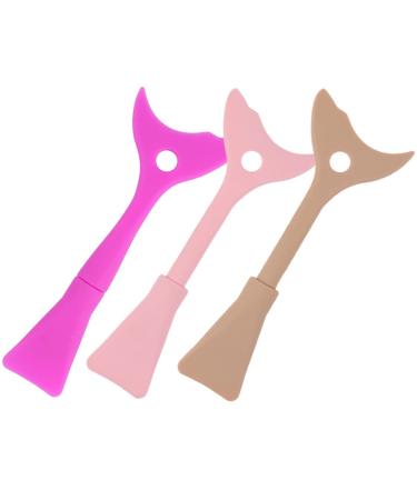 3pcs Eyeliner Eyeshadow Baffle Silicone Molds Silicone Eyeliner Shield Mascara Tools for Eyelash