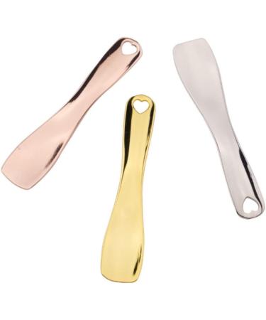 3pcs Metal Skin Care Spatula Set - Reusable Eye Cream & Lotion Applicator for Beauty Mixing | International Shipping Available - Buy Online on GoSupps.com