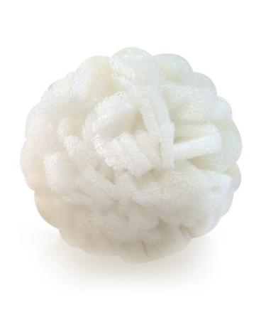 Body Buff - Foam Scrubber Loofah for Exfoliation & Cleansing - Removes Oil  Dirt  Impurities & Dead Skin - Sensitive  Dry  Oily  or Combination Skin - Customize Gentle to Clinical - White