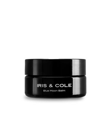 Iris & Cole Premium Skincare for Men | Blue Moon Balm | Face Cream Moisturizer for Dry Sensitive & Normal Skin | EU Certified | No chemicals | 100% Active Botanicals