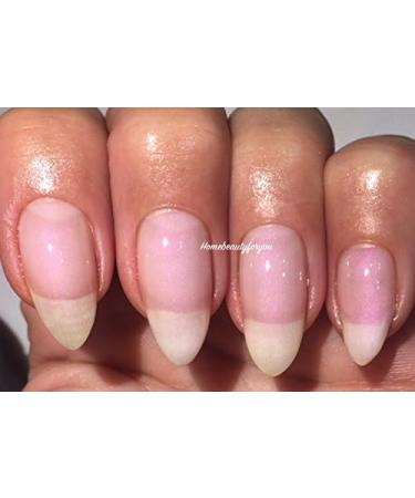 Bluesky Sheer Pink Violet Pearlescent Nail Gel Polish A73 UV LED Soak Off 10ml - Buy Online on GoSupps.com