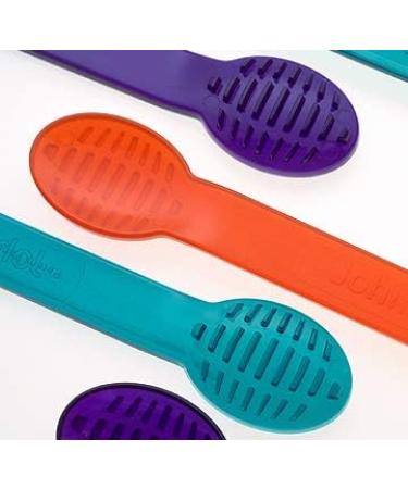 ATC Handels GmbH Textured Spoon - Notched Tableware for Optimal Oral Sensory Stimulation | Large Dining Spoon for Enhanced Eating Experience - Buy Online on GoSupps.com