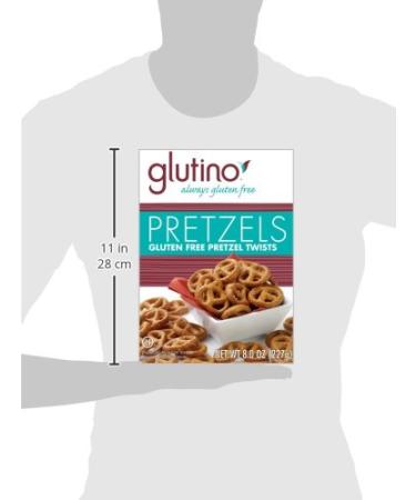 Glutino Gluten Free Pretzel Twists  8-Ounce Bags (Pack of 12) Pretzel Twists 8 Ounce - Buy Online on GoSupps.com