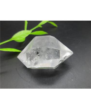 Rare! Natural Clear Quartz Double Point Rough Stone Reiki Fengshui Crystal Stones Natural Stone and Minerals - Buy Online on GoSupps.com