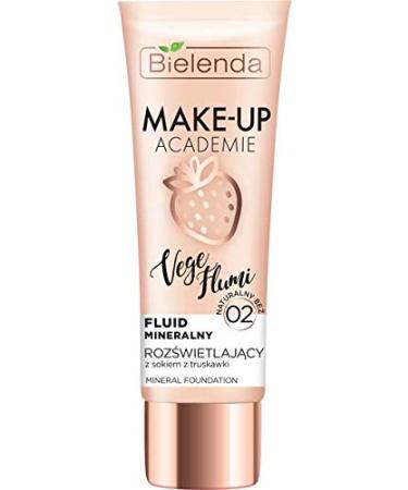 BIELENDA MAKE-UP ACADEMIE VEGE FLUMI Mineral Fluid Lightening Natural Beige 02 30 g - Buy Online on GoSupps.com