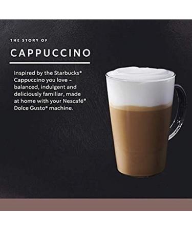 Starbucks Nescaf Dolce Gusto Cappuccino Pack of 3 boxes of 12 Caf cr me coffee capsules - Buy Online on GoSupps.com