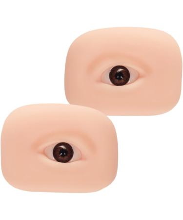 GLEAVI 2 Pairs Silicone Molds Makeup Tools Tools Makeup Face Practice Board Eye Plate Thicken 3d 13.8x5.2x1.5cmx2pcs As Shownx2pcs - Buy Online on GoSupps.com
