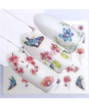 1pc Butterfly Plant Nail Polish Nail Gel Soak Off Led Uv Hybrid Gel Lacquer Nail Primer Gel Varnish Red Pink Glitter Nail Makeup - Nail Gel - - (Color: 26)