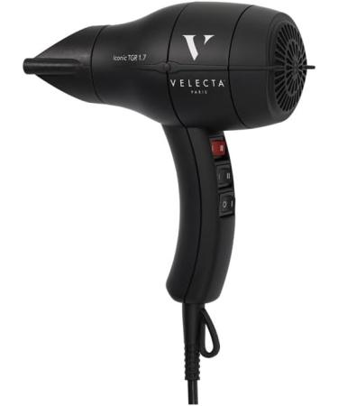 Velecta Paramount Velecta Paris Professional hairdryer ICONIC TGR 17 deep black - Buy Online on GoSupps.com
