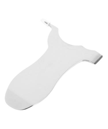 DOITOOL Makeup Utensils Eyelash Stainless Steel Grafting Tools brow Lamination Brush Curly Eyelash Tool Eyelash y Letter brow Lasting Tool Stainless Steel Eyelash Brush 5.2x4cm