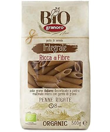 PENNE RIGATE ORGANIC WHOLEMEAL 500G GRANORO PACK OF 4 - Buy Online on GoSupps.com