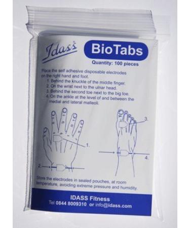IDASS Bio tab for Body fat analysers (Fitness Device - non medical)