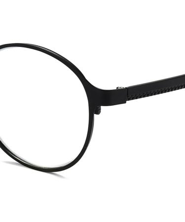 Retro Round Reading Glasses for Women - Blue Light Blocking Eyeglasses with Alloy Frame - Fashionable Red Computer Readers - Buy Online on GoSupps.com