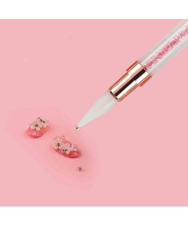 Dual End Rhinestone Pen Tool Nail Rhinestone Picker Dotting Tool Diamond Painting Dotting Pen Nail Art Dotting Pen Pick Up Applicator Dual Tips Dotting Pen Beads for DIY Nail Art Crafts (G) - Buy Online on GoSupps.com