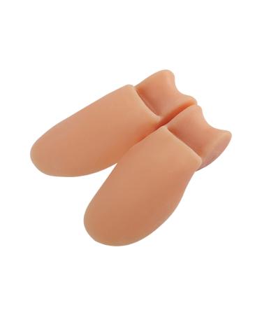 SamFansar Toe Splitter Bunion Corrector Bone Big Toe Protector Correct Breathable Beige