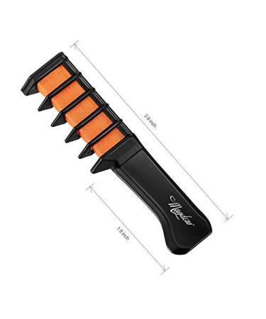 Maydear Hair Chalk Comb Set for Kids - Non-Toxic Washable Temporary Hair Color | Perfect Gift for Birthdays Cosplay & Holidays (6 Colors - Buy Online on GoSupps.com