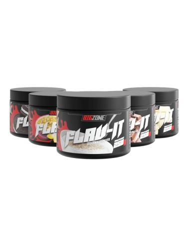 Big zone flav it flavor drops sugar -free 250g flavor powder with 8 kcal per portion aroma powder versatile (vanilla maracuja)