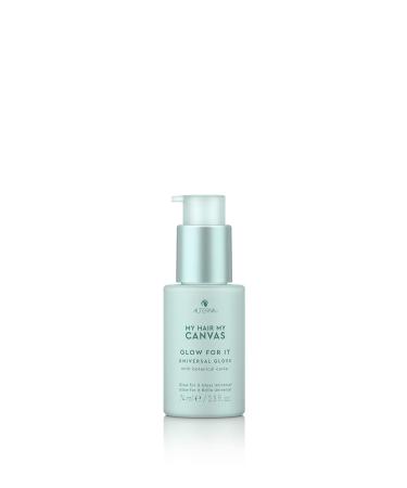 Alterna My Hair My Canvas Glow For It Universal Gloss  2.5 Fl Oz | Vegan | Helps Recondition & Seal Hair  Controls Frizz | Sulfate Free