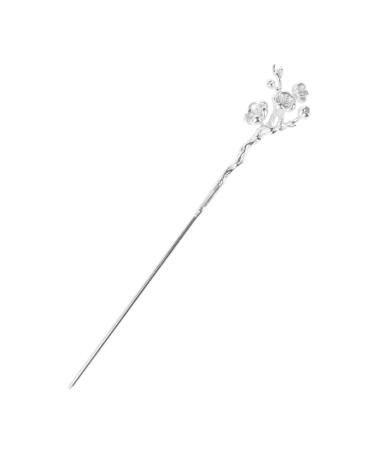 minkissy 1pc Hairpin Hair Accessories for Girls Hair Sticks for Hair Thick Wedding Hair Clips for Brides Hair Pin Floral Shawl Decor Diy Hair Accessory Copper Miss Japanese-style China